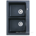 double bowl Topmount kitchen sink